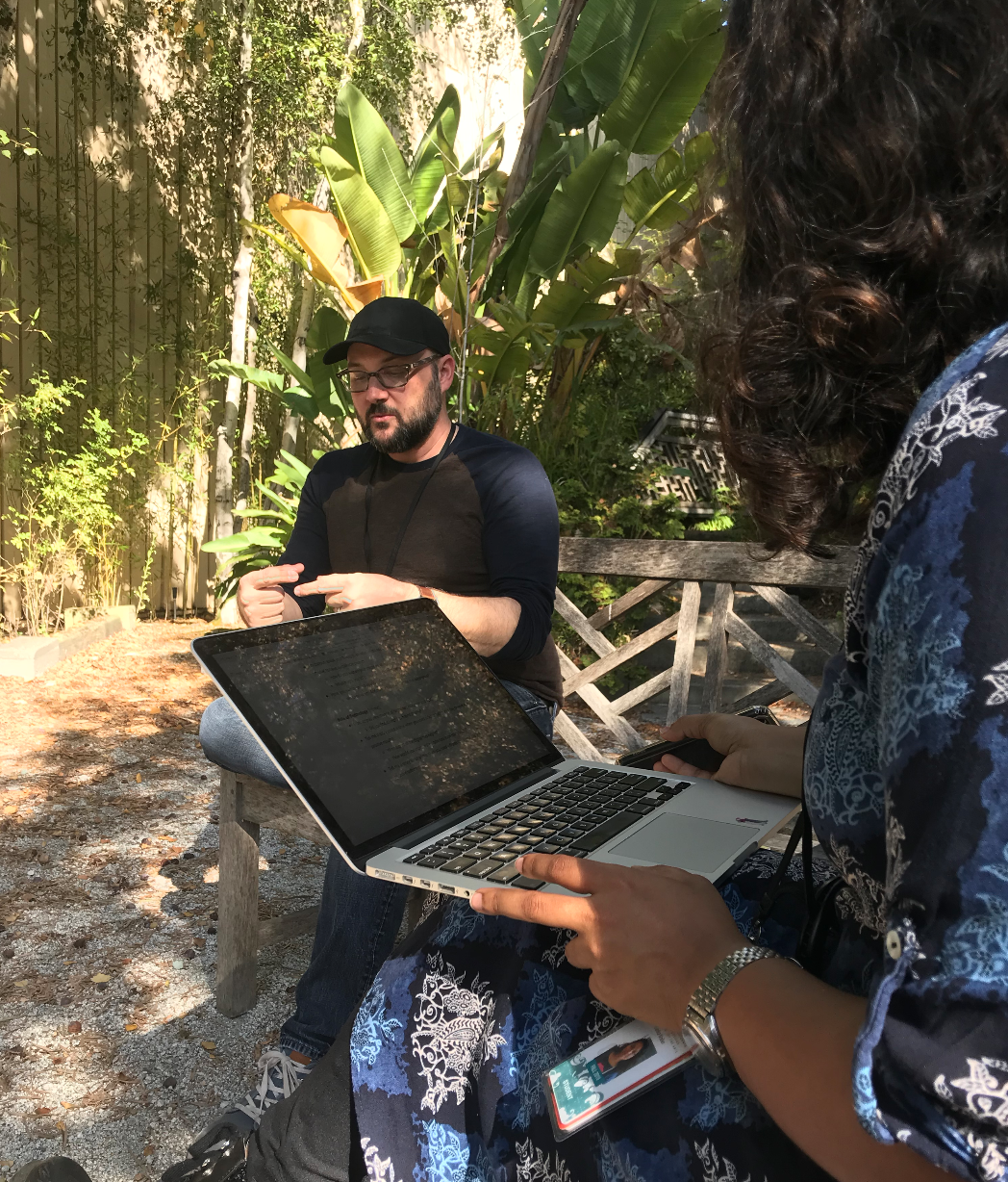 Matt, a comic artist and art educator