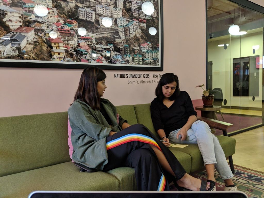 User testing session 2